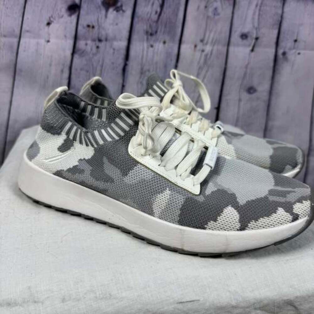 Nautica Zyla Camo Knit Slip-On Lace-Up Athletic Shoes - Picture 1 of 5